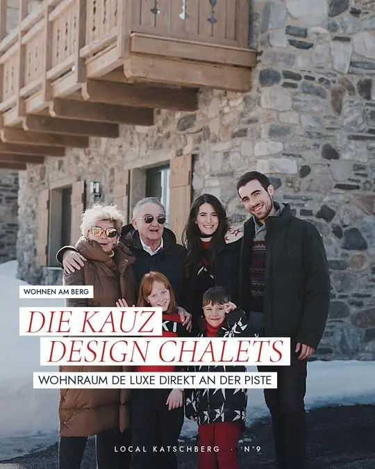 Instagram-Beitrag: KAUZ Design Chalets