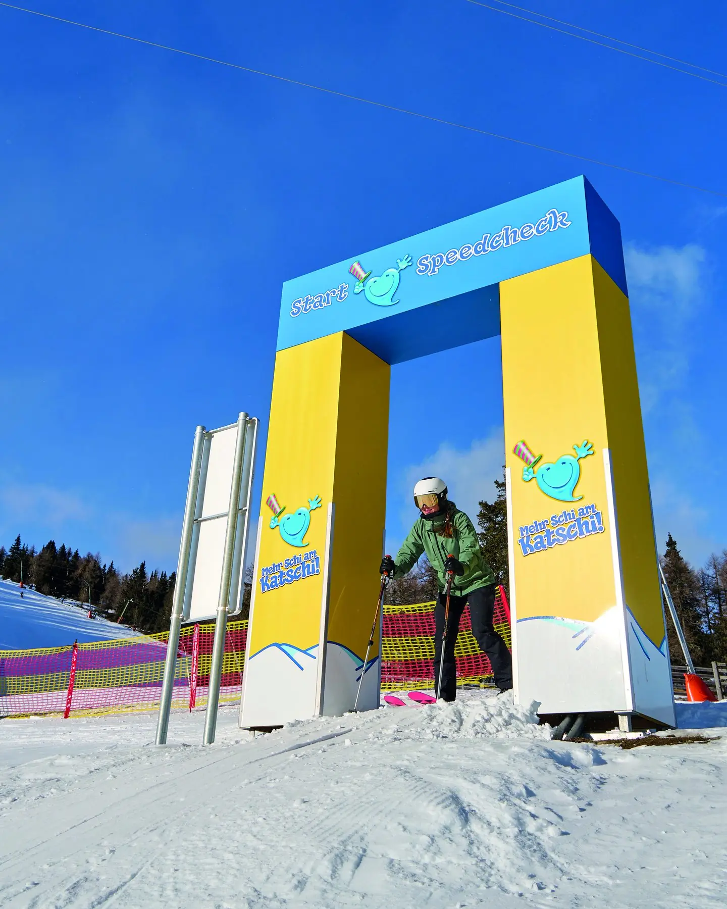 Skifahrerin startet am Katschi-Speedcheck am Katschberg